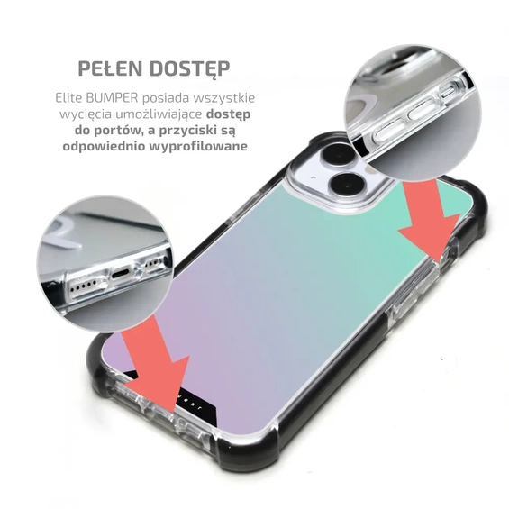 Etui MagSafe Elite Bumper Apple iPhone 17 Air - wzór D034D