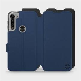 Phone Case Motorola Moto G8 Power - Design Navy with Black