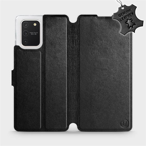 Hülle für Samsung Galaxy S10 Lite - Farbe Black Leather
