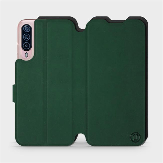 Etui Soft Touch do HTC Desire 22 Pro - wzór Miejska zieleń z czernią