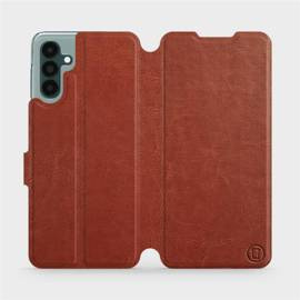 Phone Case Samsung Galaxy A04S - Design Brown&Orange