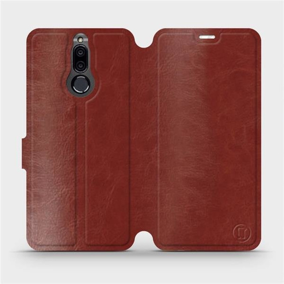 Phone Case Huawei Mate 10 Lite - Design Brown&Orange