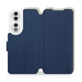 Phone Case Huawei Honor 90 - Design Navy with Platinum