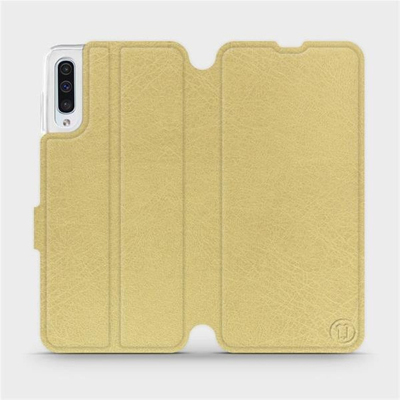 Etui do Samsung Galaxy A50 - wzór Gold&Orange