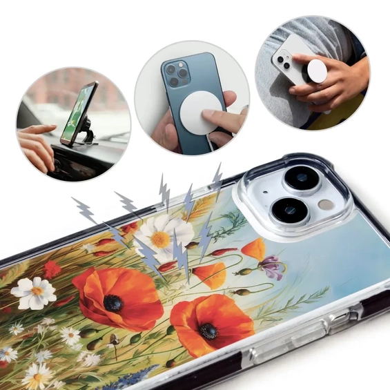 Case MagSafe Elite Bumper for Apple iPhone 15 Pro Max - Design D010D