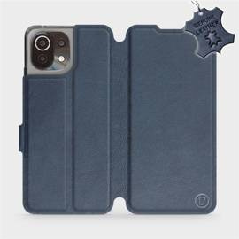 Phone Case Xiaomi 11 Lite 5G NE - Design Blue Leather