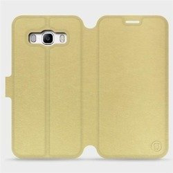 Phone Case Samsung Galaxy J5 2016 - Design Gold&Orange