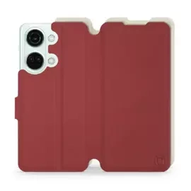 Phone Case OnePlus Nord 3 5G - Design Dark Red with Platinum