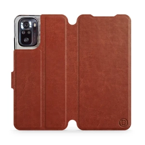 Etui do Xiaomi POCO M5s - wzór Brown&Orange