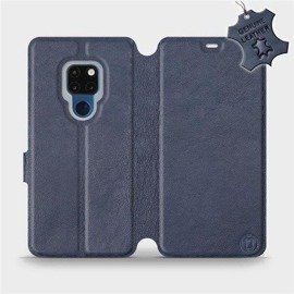 Hülle für Huawei Mate 20 - Farbe Blue Leather