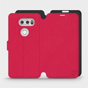 Phone Case LG V30 - Design Red with Black