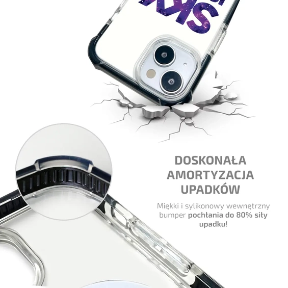 Etui MagSafe Elite Bumper Apple iPhone 16 Plus - wzór D081D
