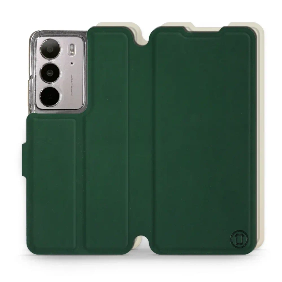 Phone Case Realme C75 - Design Green with Platinum