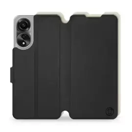 Phone Case OPPO A78 5G - Design Black with Platinum