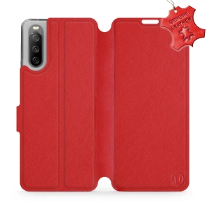 Hülle für Sony Xperia 10 III - Farbe Red Leather