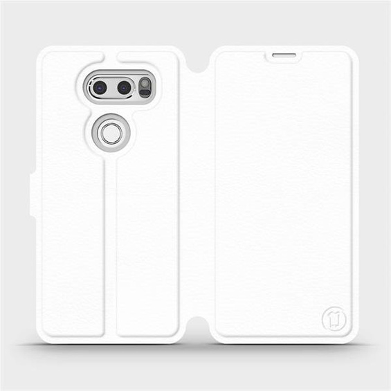 Etui do LG V30 - wzór White&Orange