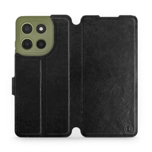 Phone Case Motorola Moto G15 - Design Black&Orange