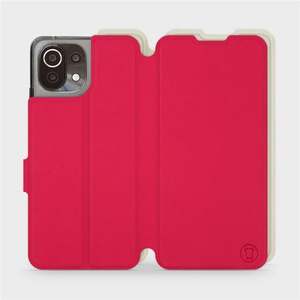 Phone Case Xiaomi Mi 11 Lite - Design Red with Platinum
