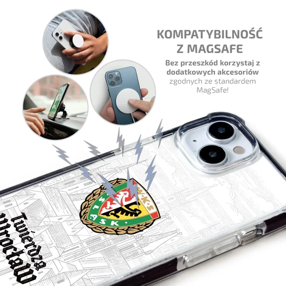 Etui MagSafe Elite Bumper Apple iPhone 15 Plus - wzór D05SW