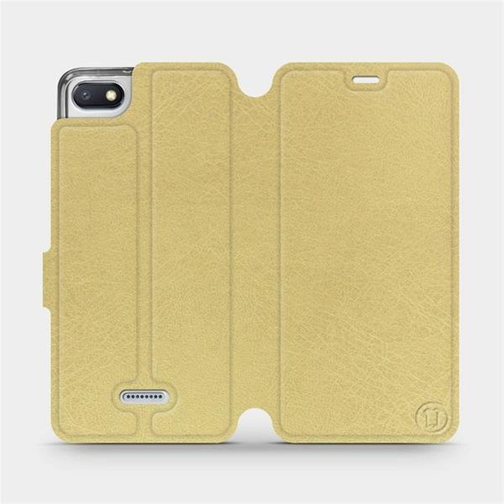 Phone Case Xiaomi Redmi 6A - Design Gold&Orange