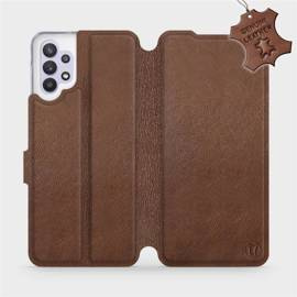 Hülle für Samsung Galaxy M32 5G - Farbe Brown Leather