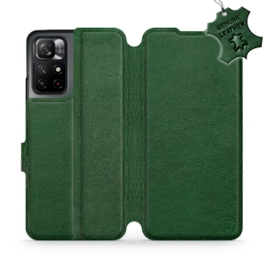 Phone Case Xiaomi Redmi Note 11S 5G - Design Green Leather