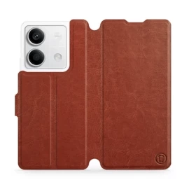 Phone Case Xiaomi Redmi Note 13 5G - Design Brown&Orange