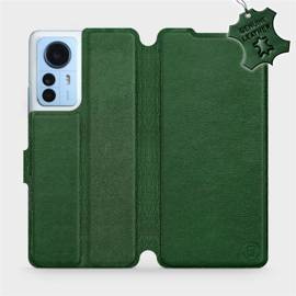 Phone Case Xiaomi 12 Pro - Design Green Leather