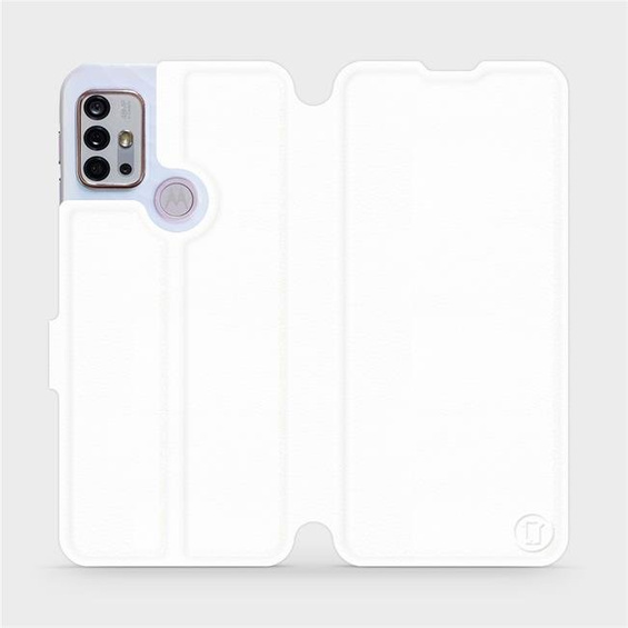 Phone Case Motorola Moto G10 - Design White&Orange