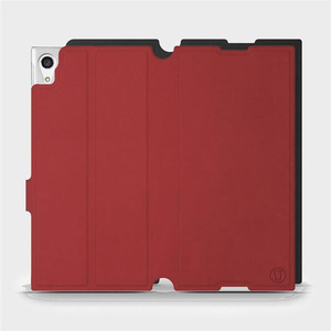 Phone Case Sony Xperia XA1 Ultra - Design Dark Red with Black