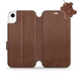 Hülle für Apple iPhone XR - Farbe Brown Leather