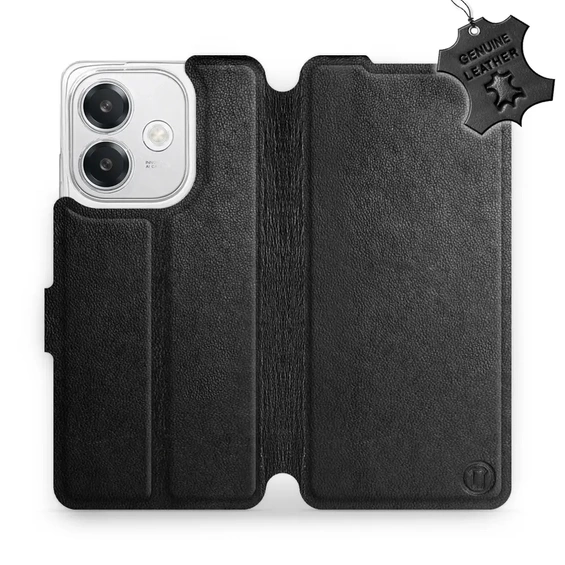 Phone Case OPPO A60 5G - Design Black Leather