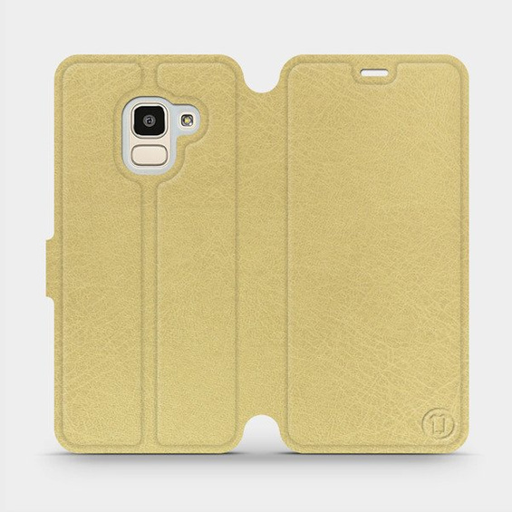 Phone Case Samsung Galaxy J6 2018 - Design Gold&Gray