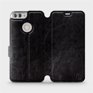 Hülle für Huawei P Smart - Farbe Black&Orange