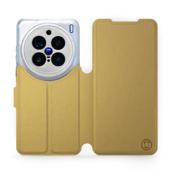 Etui do Vivo X200 Pro 5G - wzór Gold&Orange