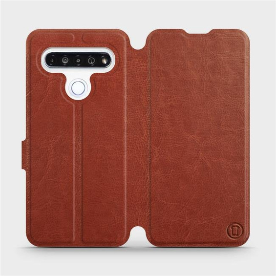 Phone Case LG K61 - Design Brown&Gray