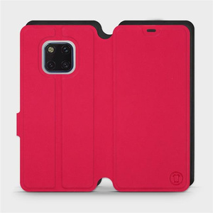 Phone Case Huawei Mate 20 Pro - Design Red with Black