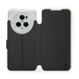 Hülle für Huawei Honor Magic5 Pro 5G - Farbe Schwarz mit Platin