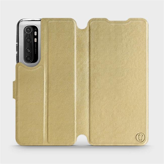 Phone Case Xiaomi Mi Note 10 Lite - Design Gold&Orange