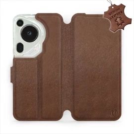 Phone Case Huawei Pura 70 Ultra - Design Brown Leather