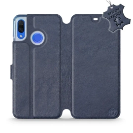 Phone Case Huawei Nova 3 - Design Blue Leather