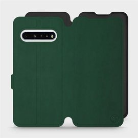 Phone Case LG V60 ThinQ 5G - Design Green with Black