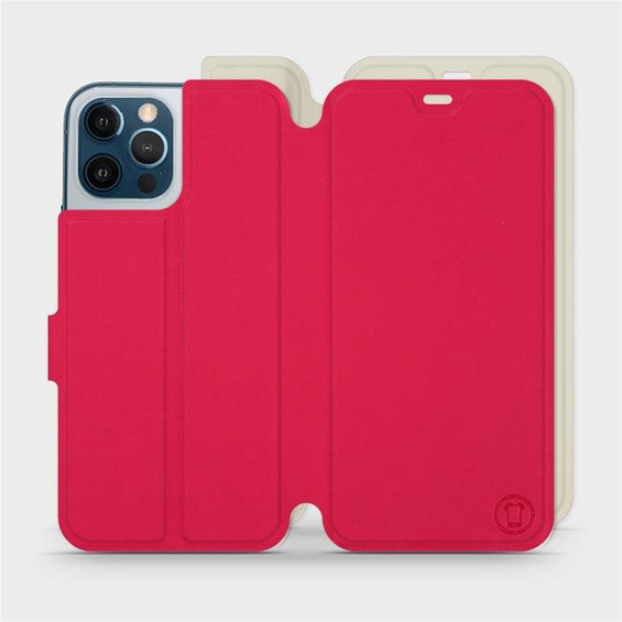 Phone Case Apple iPhone 12 Pro Max - Design Red with Platinum