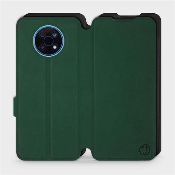 Etui Soft Touch do Nokia G50 5G - wzór Miejska zieleń z czernią