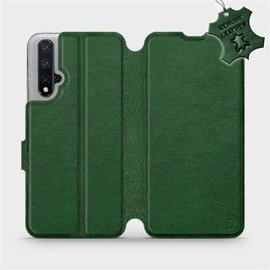 Phone Case Huawei Honor 20 - Design Green Leather
