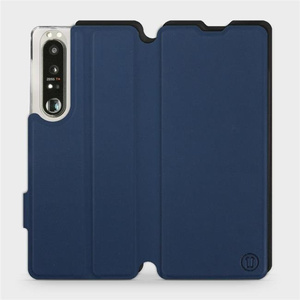 Phone Case Sony Xperia 1 III - Design Navy with Black