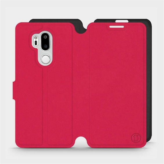 Phone Case LG G7 ThinQ - Design Red with Black