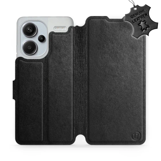 Phone Case Xiaomi Redmi Note 13 PRO Plus - Design Black Leather
