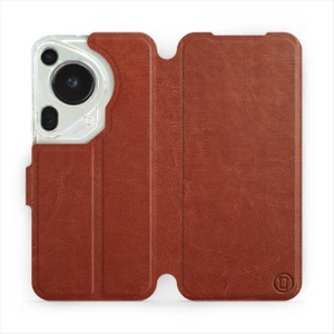 Phone Case Huawei Pura 70 Ultra - Design Brown&Orange