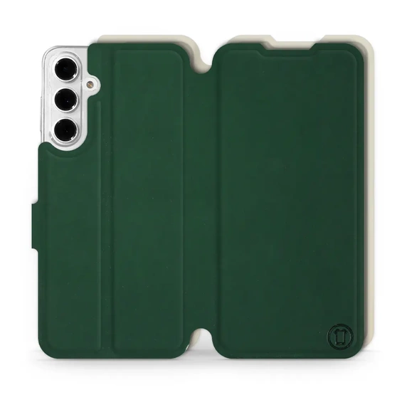Phone Case Samsung Galaxy A16 5G - Design Green with Platinum